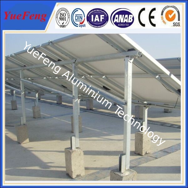 Ground Solar Mounting Racks, Aluminum Racks for Solar Panels