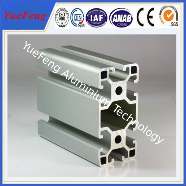 Hot! extruded aluminium fence, t-slot aluminium extrusion profiles, aluminium industrial